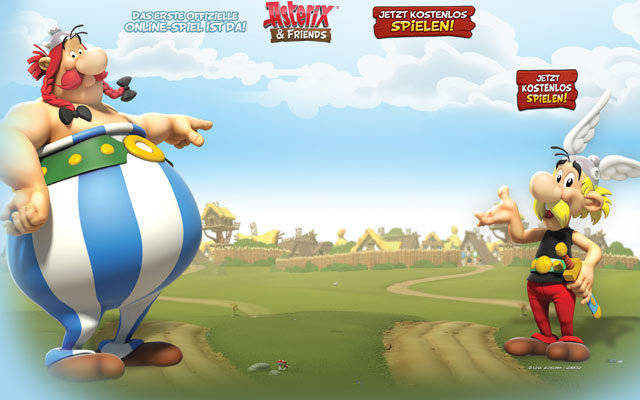 Spiele jetzt Browsergame Asterix and Friends